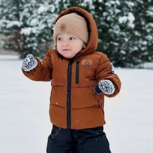 Reebok Toddler Heavyweight Puffer Jacket, Size 18 M